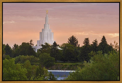 Idaho Falls Temple 08 Gallery Wrap
