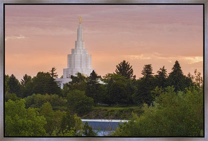 Idaho Falls Temple 08 Gallery Wrap