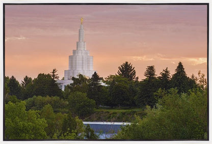 Idaho Falls Temple 08 Gallery Wrap