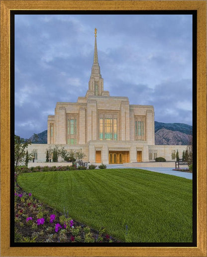 Ogden Temple 01 Gallery Wrap