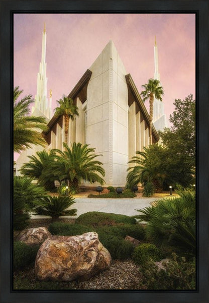 Las Vegas Temple 01 Gallery Wrap