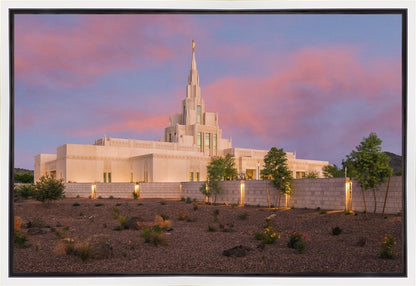 Phoenix Temple Eventide Gallery Wrap