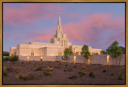 Phoenix Temple Eventide Gallery Wrap
