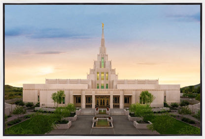 Phoenix Temple First Light Gallery Wrap