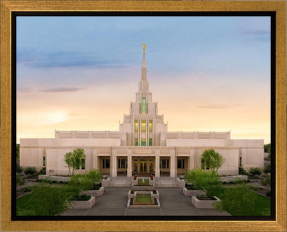 Phoenix Temple First Light Gallery Wrap