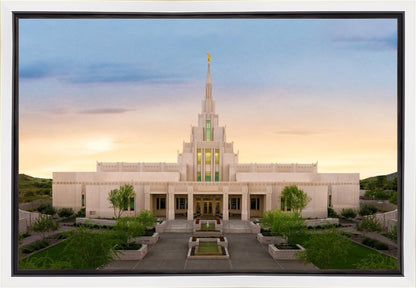 Phoenix Temple First Light Gallery Wrap