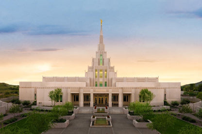 Phoenix Temple First Light Gallery Wrap