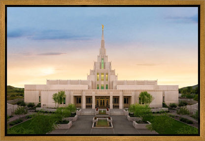 Phoenix Temple First Light Gallery Wrap