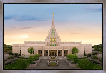 Phoenix Temple First Light Gallery Wrap