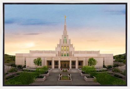 Phoenix Temple First Light Gallery Wrap