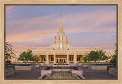 Phoenix Temple Golden Doors Gallery Wrap
