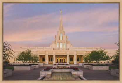 Phoenix Temple Golden Doors Gallery Wrap