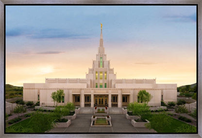 Phoenix Temple First Light Gallery Wrap