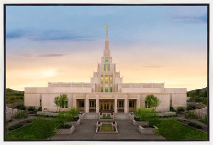 Phoenix Temple First Light Gallery Wrap