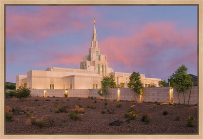 Phoenix Temple Eventide Gallery Wrap