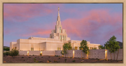 Phoenix Temple Eventide Gallery Wrap