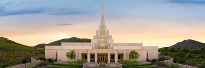 Phoenix Temple First Light Gallery Wrap