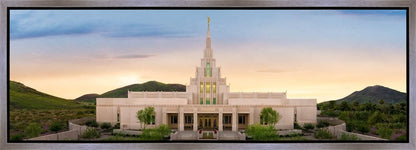 Phoenix Temple First Light Gallery Wrap