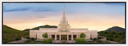 Phoenix Temple First Light Gallery Wrap
