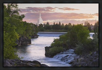 Idaho Falls Temple 09 Gallery Wrap