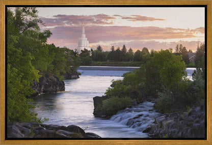 Idaho Falls Temple 09 Gallery Wrap