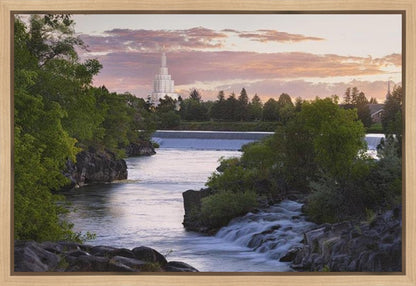 Idaho Falls Temple 09 Gallery Wrap