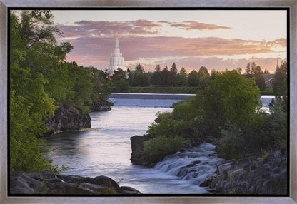 Idaho Falls Temple 09 Gallery Wrap