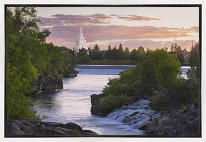 Idaho Falls Temple 09 Gallery Wrap