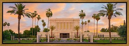 Mesa Palm Trees Gallery Wrap