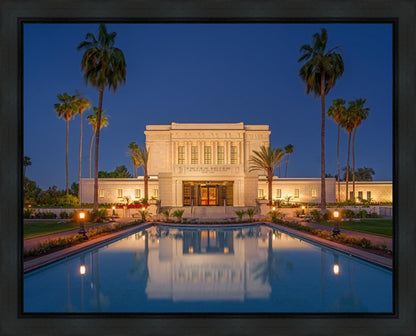 Mesa Night Reflections Gallery Wrap