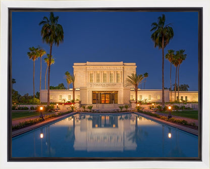Mesa Night Reflections Gallery Wrap