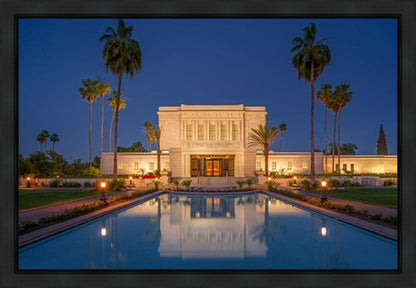 Mesa Night Reflections Gallery Wrap