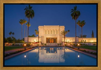 Mesa Night Reflections Gallery Wrap