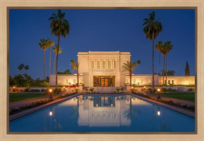Mesa Night Reflections Gallery Wrap