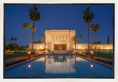 Mesa Night Reflections Gallery Wrap