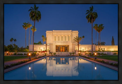 Mesa Night Reflections Gallery Wrap