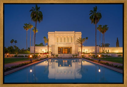 Mesa Night Reflections Gallery Wrap