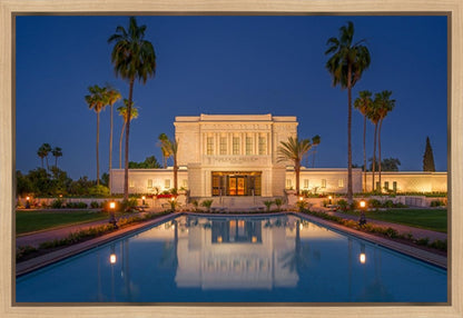 Mesa Night Reflections Gallery Wrap