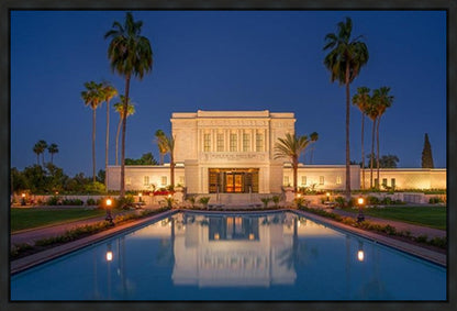 Mesa Night Reflections Gallery Wrap