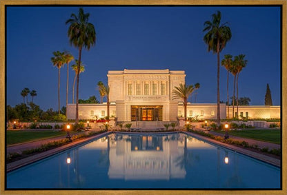 Mesa Night Reflections Gallery Wrap