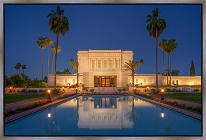 Mesa Night Reflections Gallery Wrap
