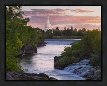 Idaho Falls Temple 09 Gallery Wrap