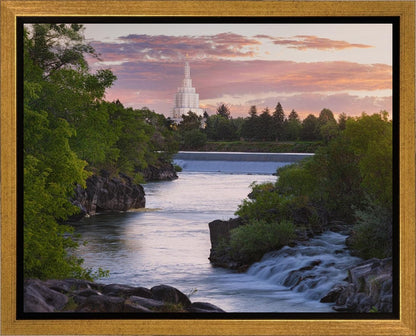 Idaho Falls Temple 09 Gallery Wrap