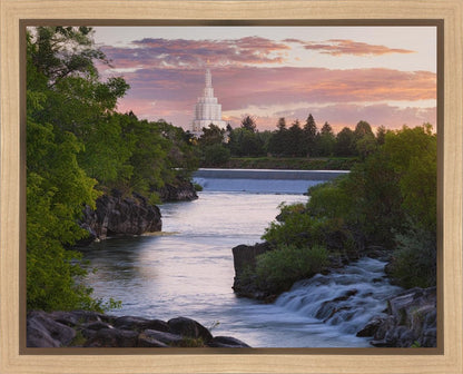 Idaho Falls Temple 09 Gallery Wrap