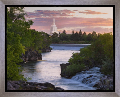 Idaho Falls Temple 09 Gallery Wrap