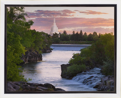 Idaho Falls Temple 09 Gallery Wrap