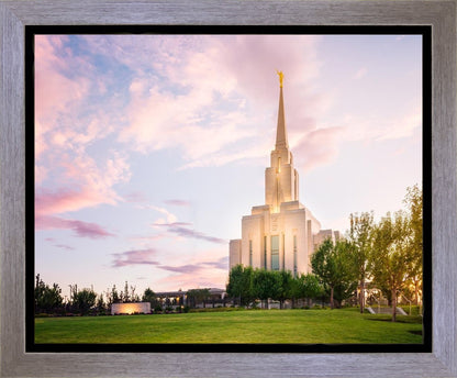Oquirrh Mountain Pastel Sunset