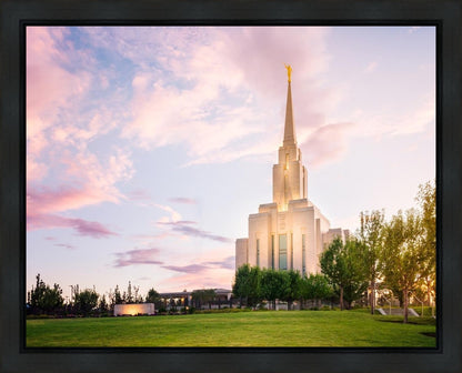 Oquirrh Mountain Pastel Sunset