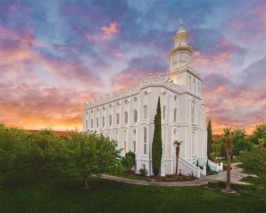 St George Temple 03 Gallery Wrap