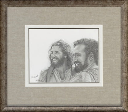 Friends Sketch Study Original Artwork